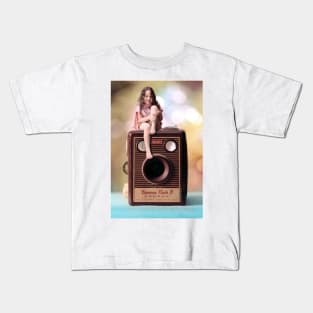 Smile for the Camera! Kids T-Shirt